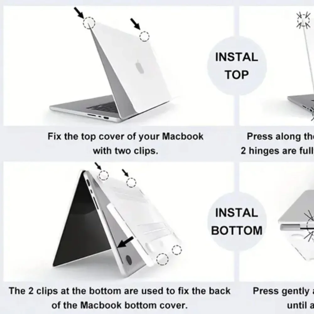 Gray Notebook Computer Case Protective Shell For Apple Mac Pro13 Inch